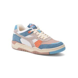 DIADORA Blue Unisex Made In Italy Suede Tourney Sneakers